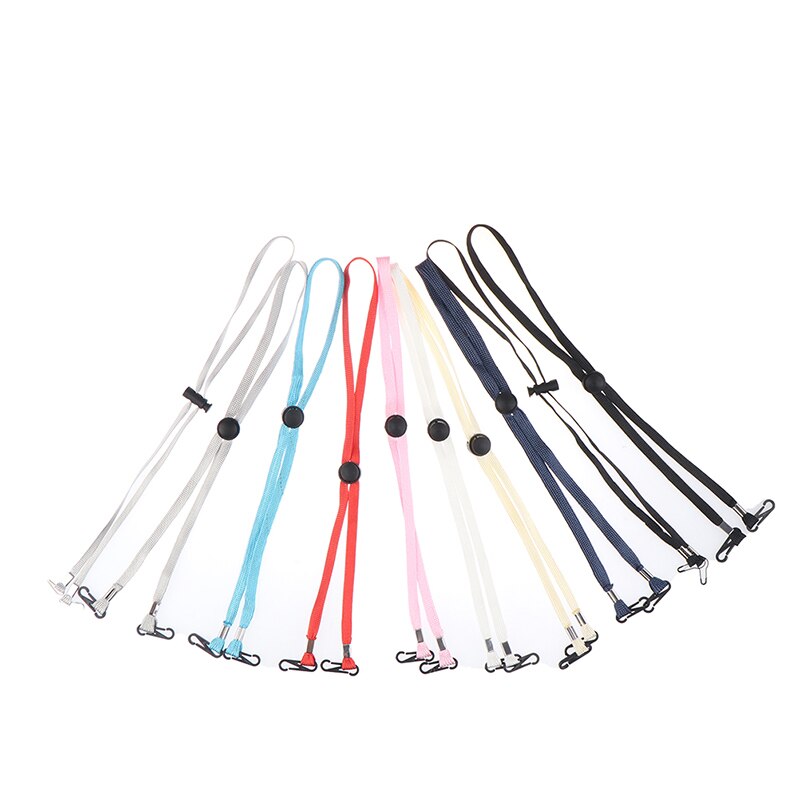 Extension de masque ajustable pour masques, 5 pièces, lanière de sécurité pratique et pratique, repose-masque et porte-oreille, corde suspendue au cou
