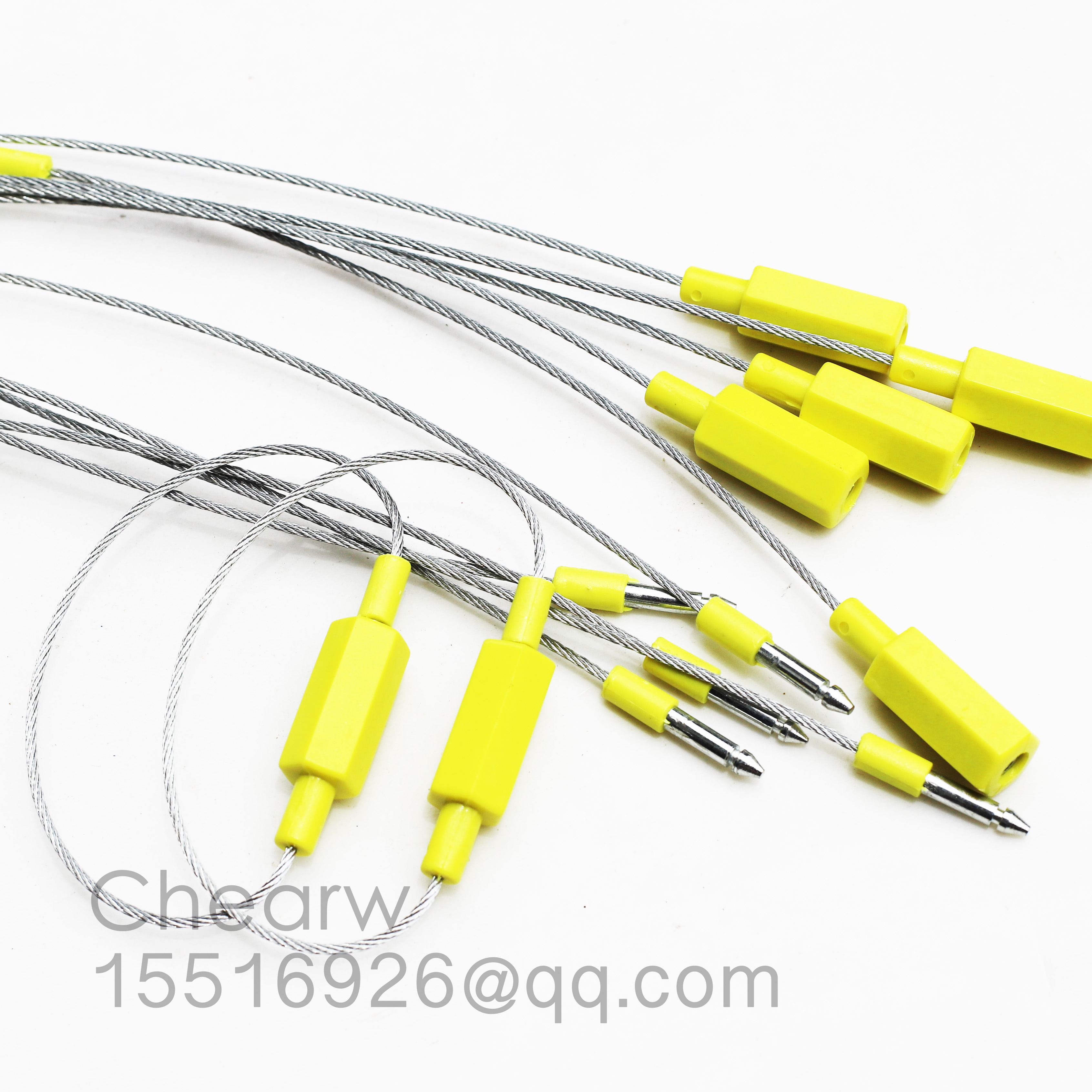 10 Pcs Staaldraad Seal Met Lood Label Container Seal Met Lead Plastic Seal Met Eenmalige Sealing Lock