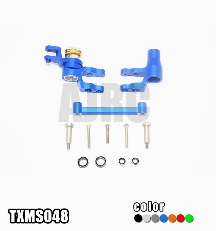 Traxxas 1/10 4s maxx monster truck -89076-4 alumiiniseosohjauksen yhdistelmäpäivitystarvikkeet