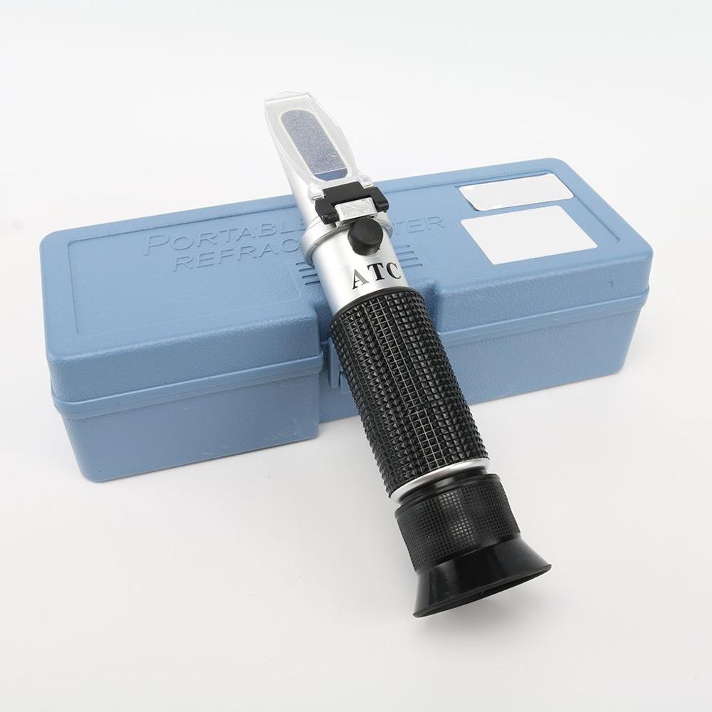 Beer Refractometer Brewing Handheld Dual Scale Sugar Refractometer Double Scale 1.000-1.130 Wine Wort Homebrew Refractometer: Default Title