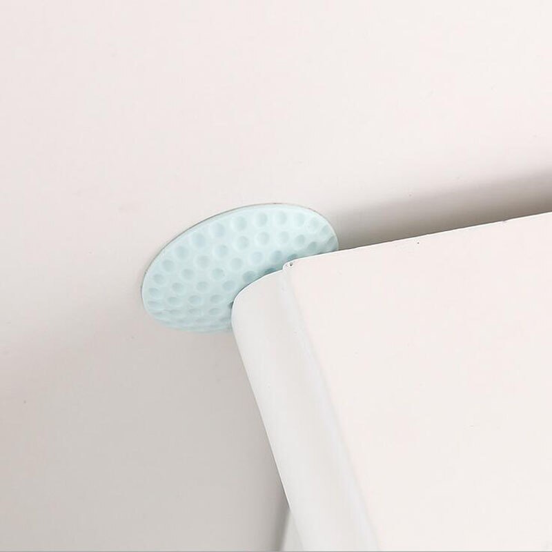 1pc muurstickers voor thuis, muurverdikking, deurstootkussens, golfstyling, rubberen spatbordgreep, deurslot, beschermpad, bescherming