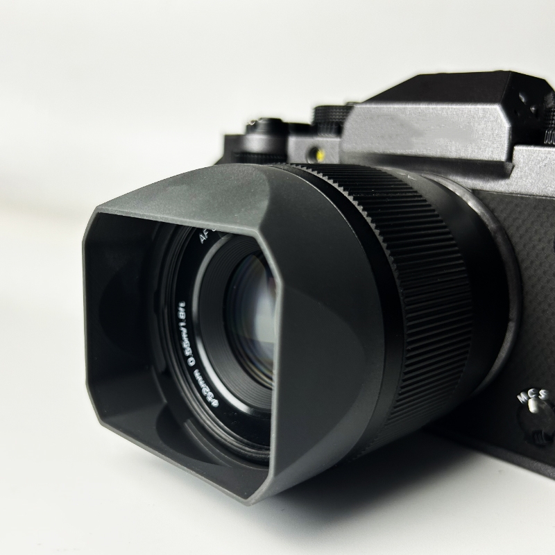 Voor viltro af 56 mmf 1.7 xf xf-vatting camera vierkante zonnekap lenskap lensdop