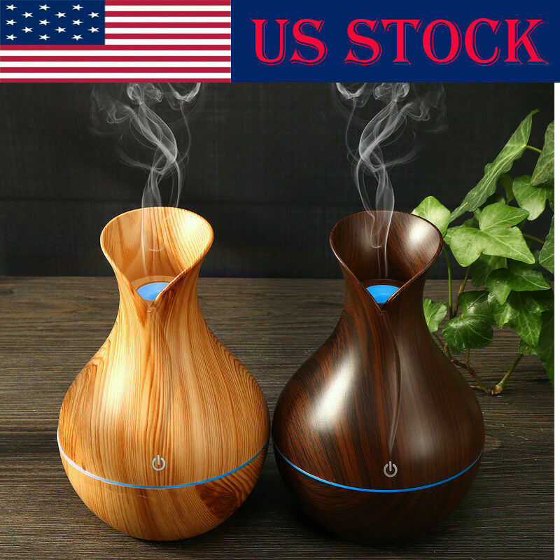 130Ml Verschijning Usb Led Ultrasone Aroma Luchtbevochtiger Essentiële Olie Diffuser Abs Pp Prachtige Aroma Therapie Purifier