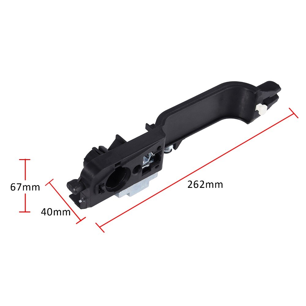 Justech Front Exterior Door Handle Reinforcement Base LH Left Driver Side For Ford 8S4Z-5426685-B Car Handle Reinforcement Plate