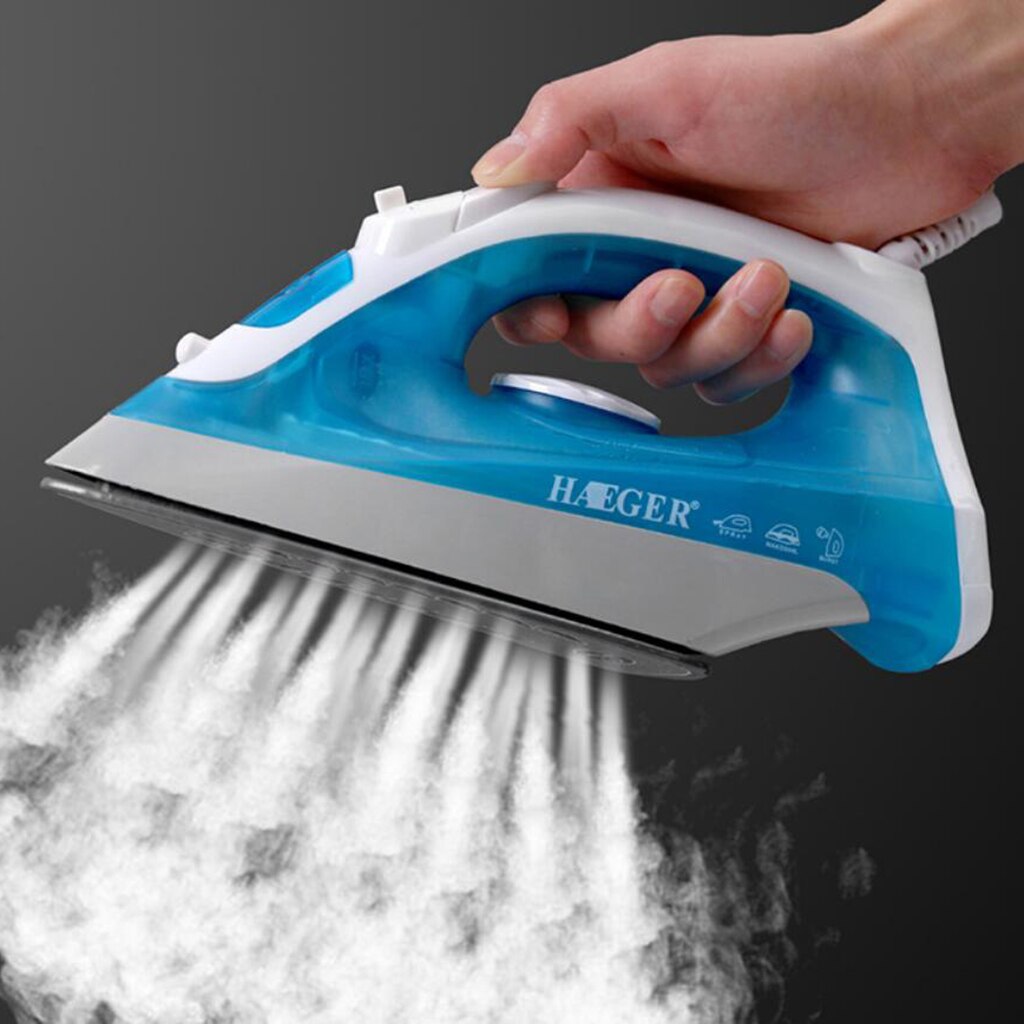 1200w elektriska ångjärn plagg ångbåt för kläder kläder eu plug blue