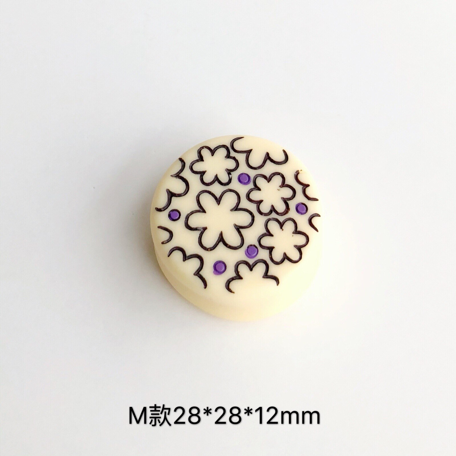 paste fridge magnet Simulation food chocolate refrigerator paste magnet candy room decoration paste note messages: 12