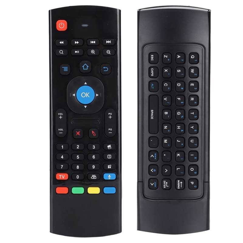 Télécommande intelligente avec récepteur USB, commande vocale, pour Linux, Android et Windows