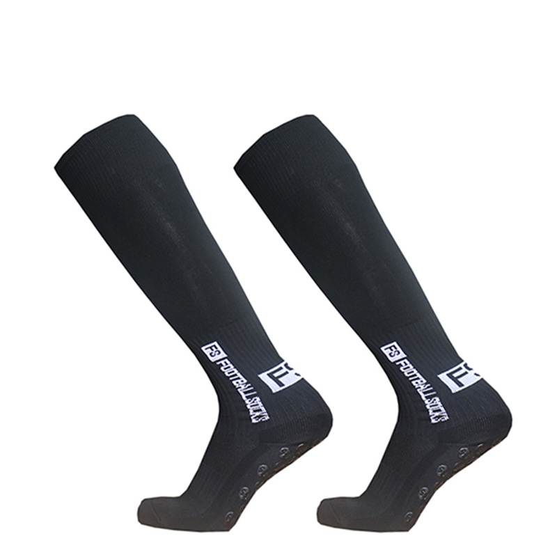 Mannen Vrouwen Lange Fs Sport Voetbal Sokken Siliconen Zuignap Grip Anti Slip Voetbal Sokken