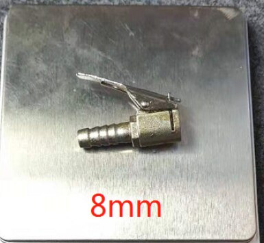 Válvula de carga para neumático de bicicleta, herramientas generales de latón de 8mm, 1 Uds.: 8mm