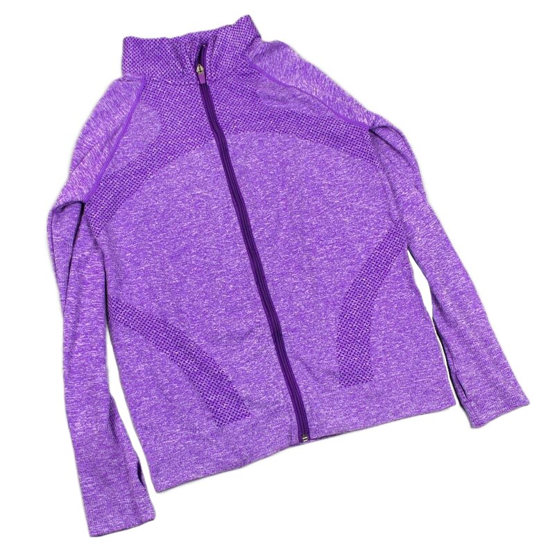 Vrouwen Sport Jas Rits Yoga Coat Sneldrogende Duim Gat Fitness Running Sportwear Gym Workout Tops Meisje Elastische Jogging Jassen