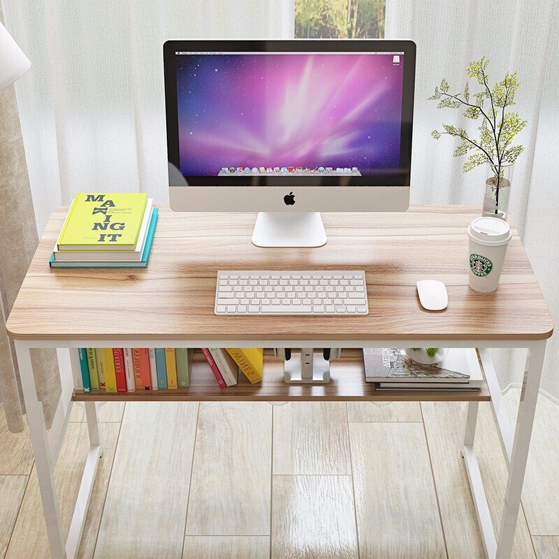 home simple multifunctional desktop computer table laptop storage table study bedroom study desk desk: 80cm