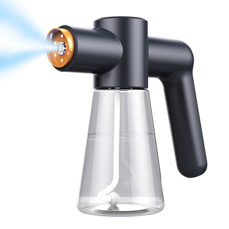 Desinfektionsmittel sprühen Desinfektion Wasser Zerstäuber Fogger Maschine Sprinkler für Obstgarten und Garten: Schwarz