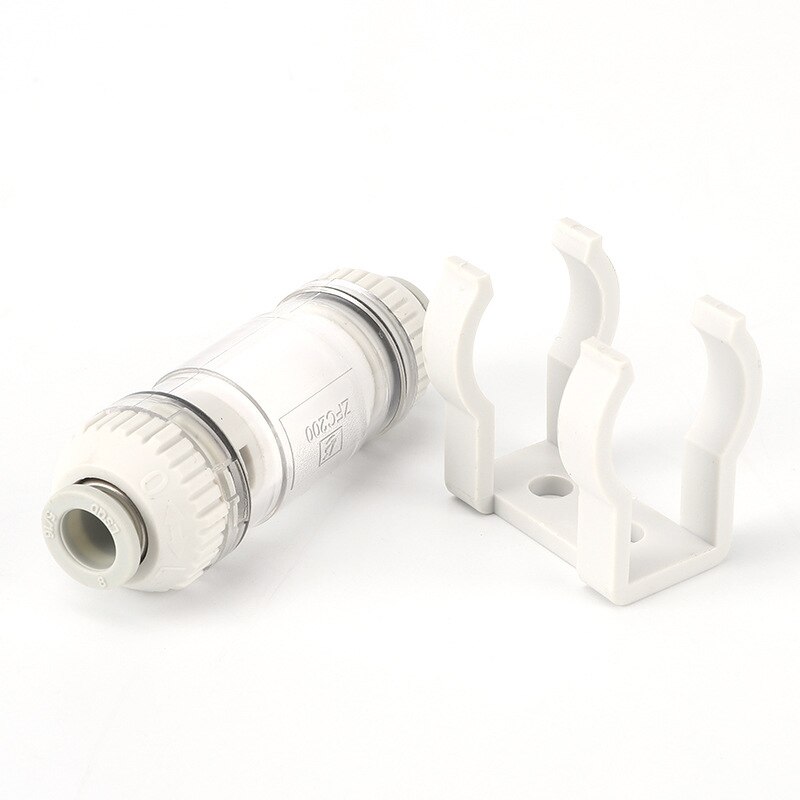 ZFC Pneumatic Vacuum Filter In Line Removable Fiber Element For Air Suction Cup ZFC100 ZFC200 ZFC100-06B ZFC200-08B Pipeline
