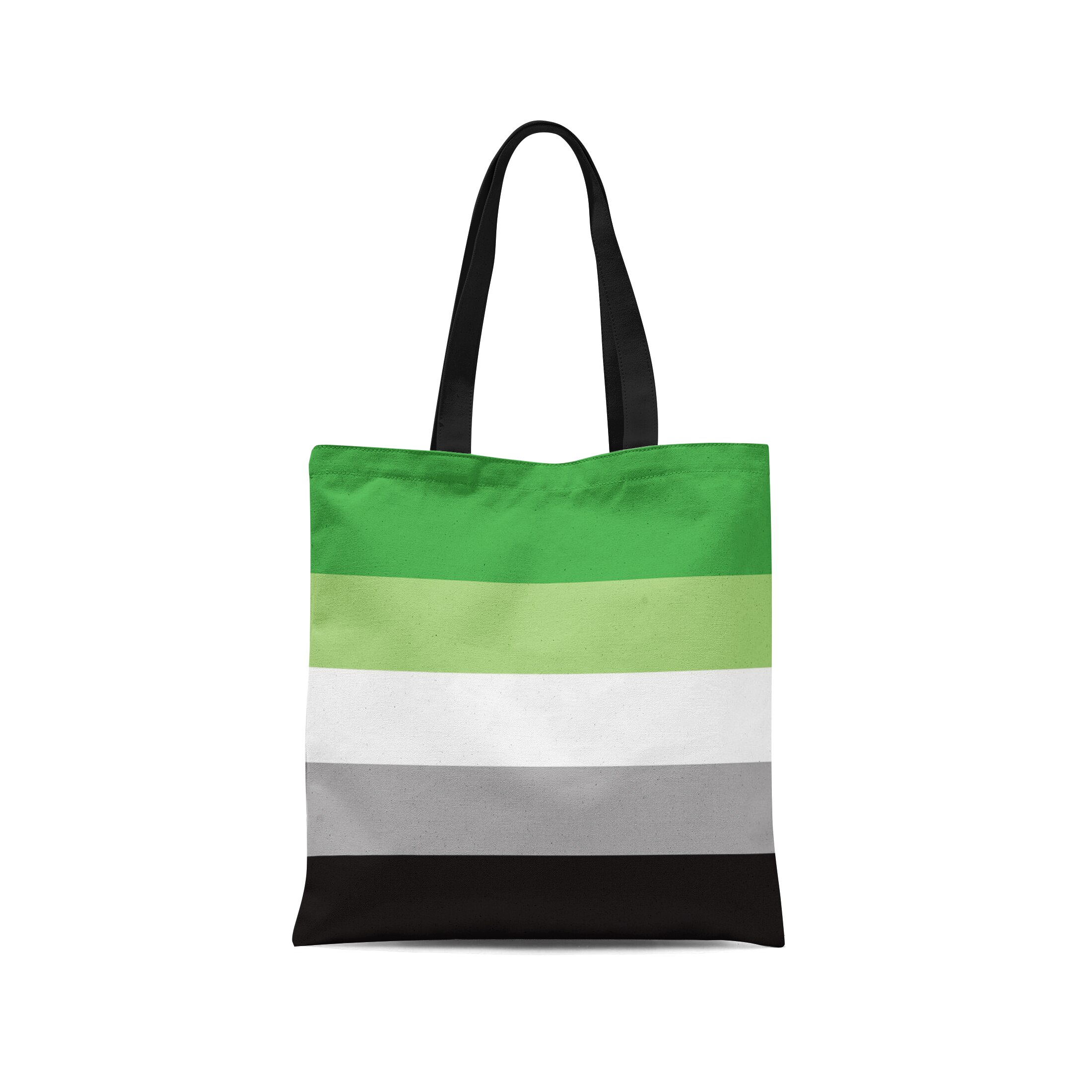 3D Druck Bunte Streifen Frauen Schulter Tasche Harajuku Einfache wiederverwendbar Reisetasche Für unisex: Stil5