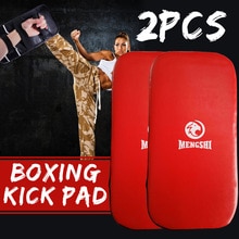 Muay Boxing Kick Target Punch Pad Shield Sparring MMA Training