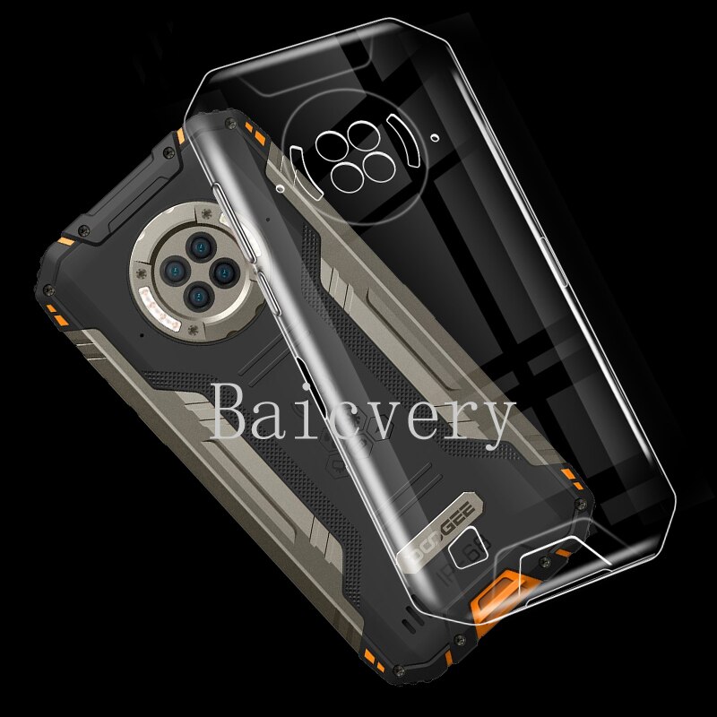 Funda transparente de silicona suave TPU para Doogee S96 Pro, carcasa trasera transparente para teléfono