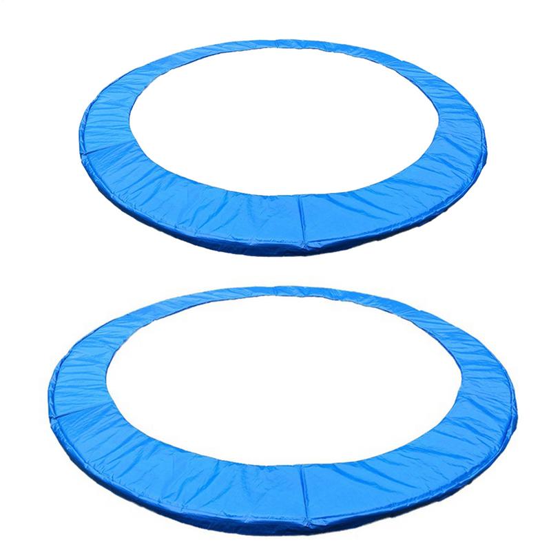 10/12 Feet Trampoline Protection Mat Trampoline Safety Pad Round Spring Protection Cover Waterproof Pad Trampoline Accessories