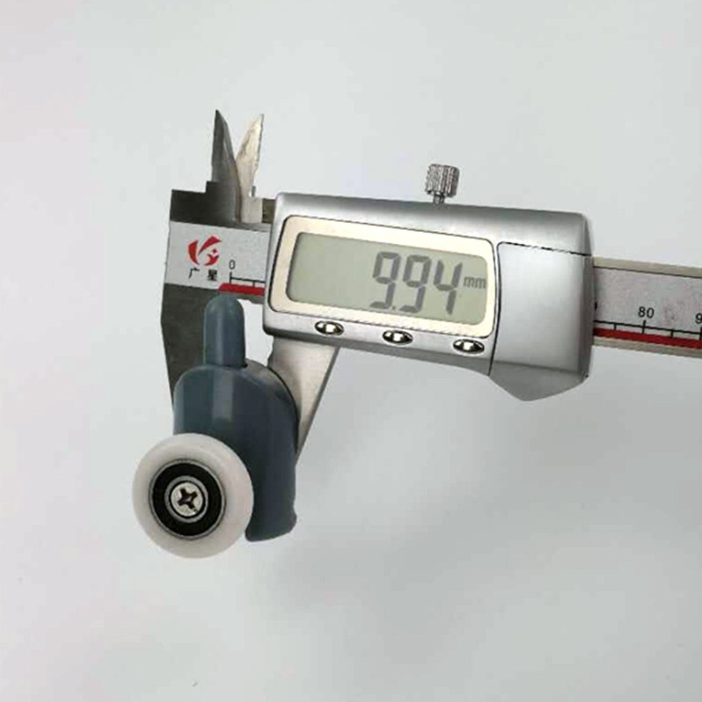 Kabiny prysznicowe w górę iw dół jednokołowy nylon odbijający koło szklane drzwi przesuwne