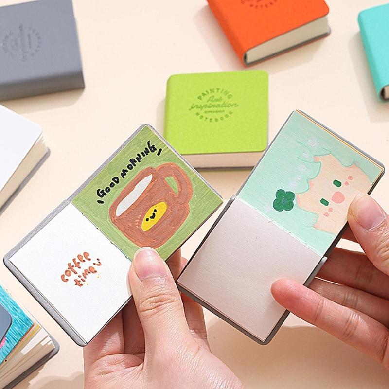 G8TA 3 PCS Tekenboek Aquarel Journal Small Sketchbook Waterconlor Paper