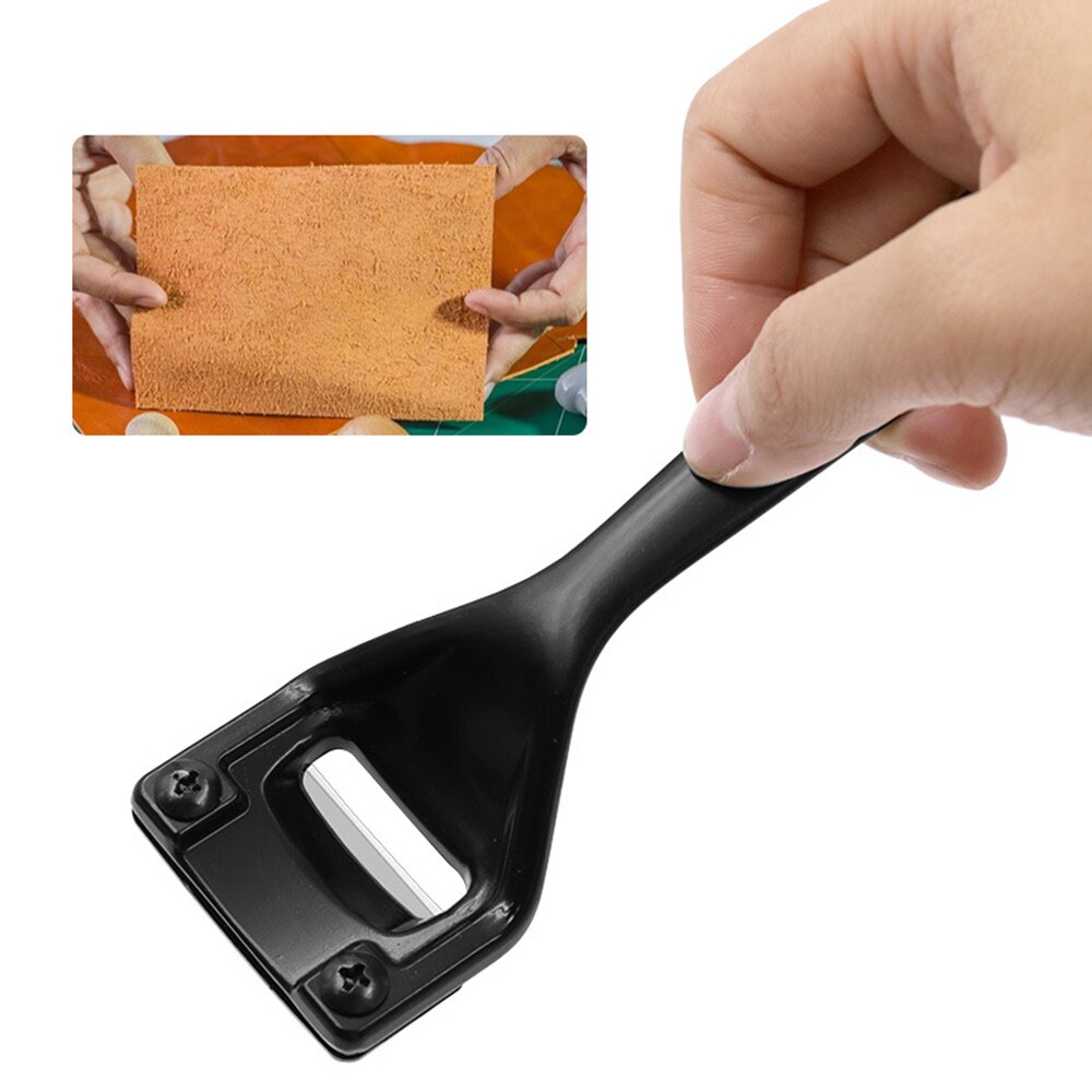 Metalen Leer Skiver Sharp Skiver Lederen Werkinstrument Voor Leer Craft Diy Leer Maken Dunner