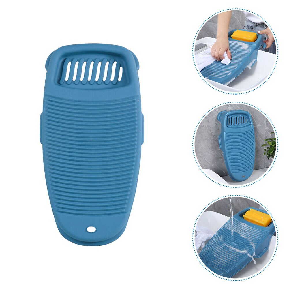 Scrubbing Board Anti-slip Wash Board Household Washing Board Clothing Washing Board for Laundry Dorm Home