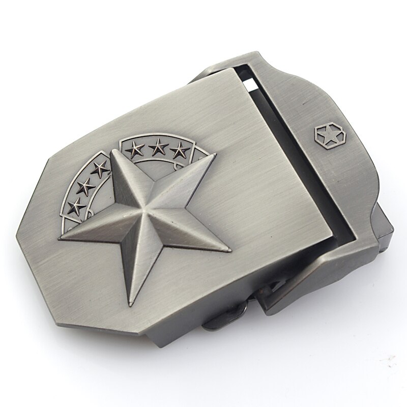 Alleen Canvas gesp Geschikt voor 3.8 cm breedte en dikte 4mm riem Voor man vrouwen Persoonlijkheid gesp zonder riem body: 13