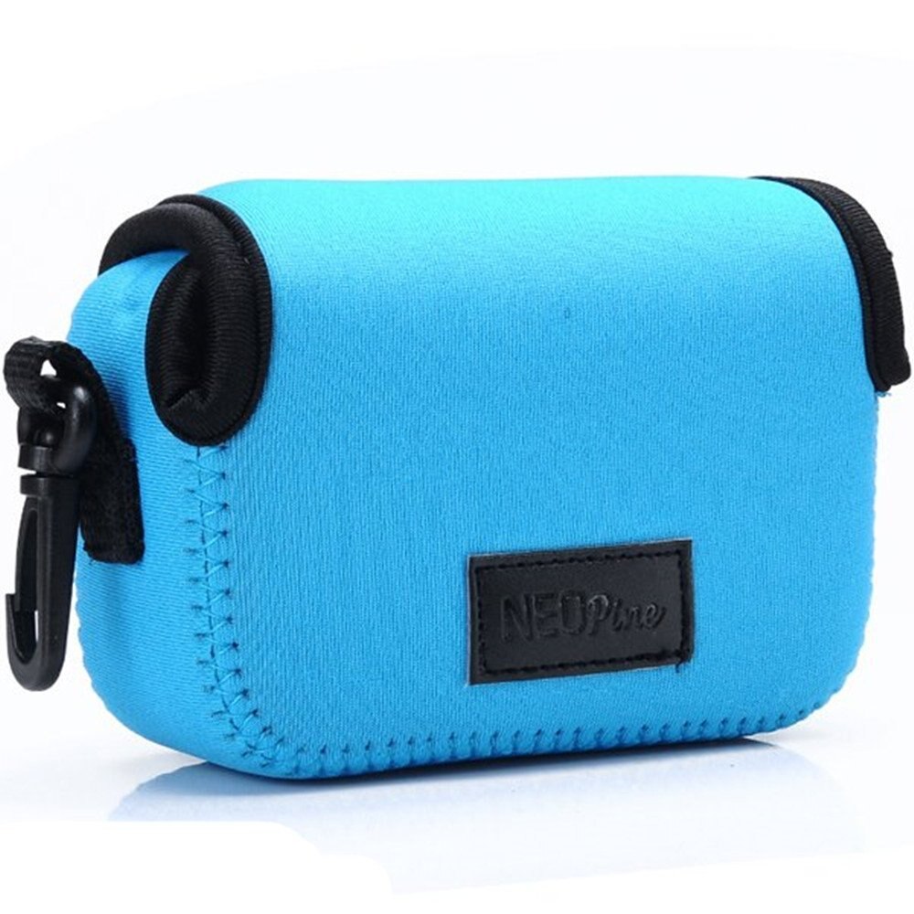 Actie Camera Bag Case Cover Voor Sony X1000 X1000V X3000 X3000R AS300 AS50 AS15 AS20 AS30 AS100 AS200 AZ1 Mini pov Actie Cam: Blue