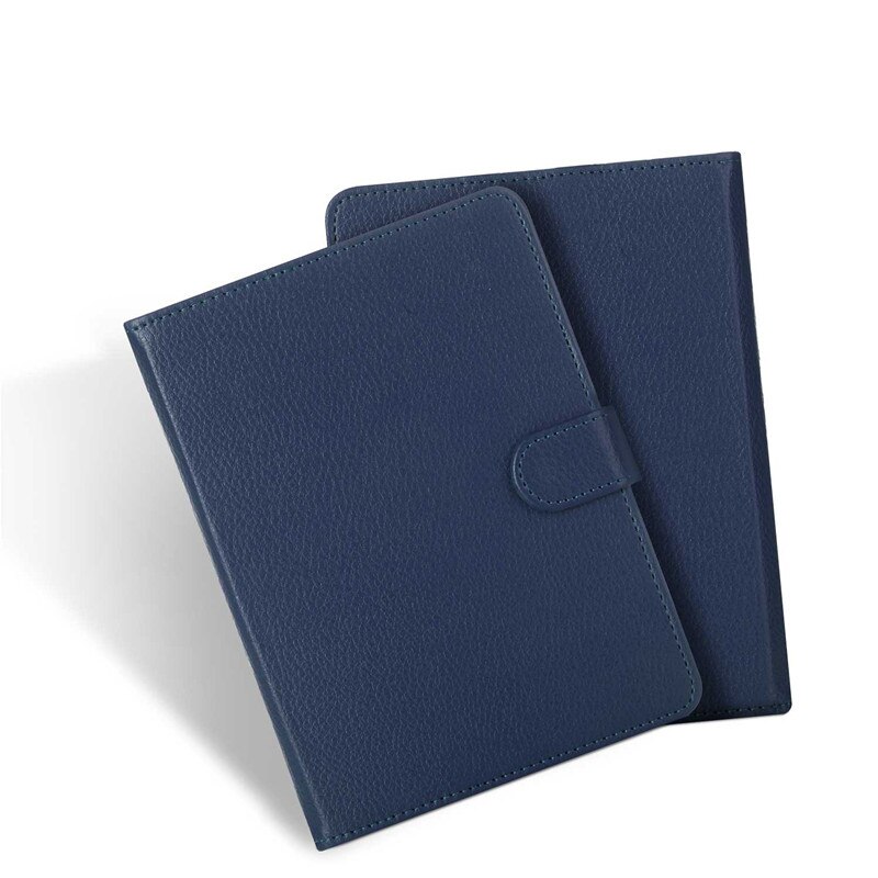 Histers kort omslag til e-bog til energy sistem ereader pro 4/ skærmlys hd/pro  hd 6 tommer læser magnetisk etui funda capa: Mørkeblå