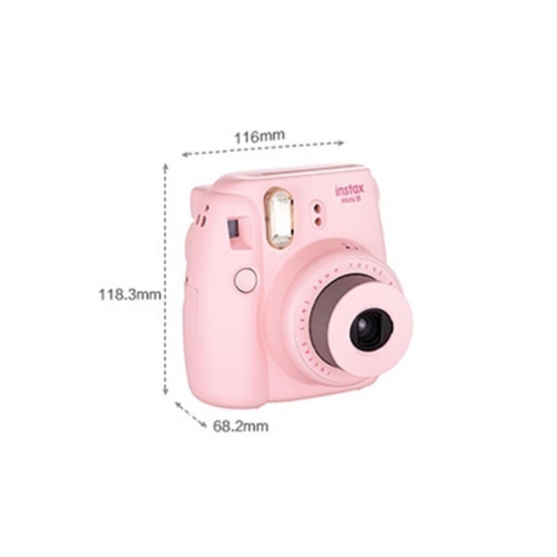 Kleurrijke Camera Gevallen Geschikt Voor Polaroid Fujifilm Instax Mini 8/8 + 9 Carrying Opslag Cover Bag Zacht Siliconen Huid Beschermhoes