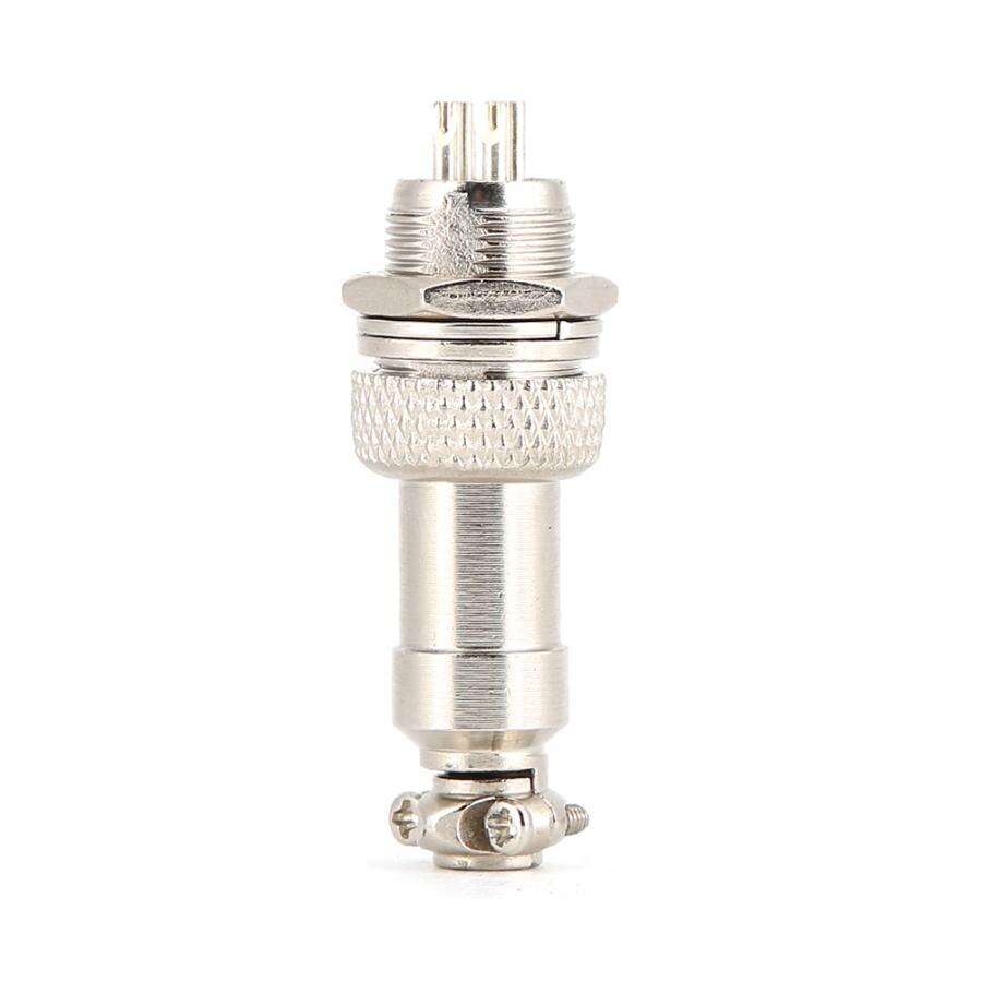 10pcs Aviation Socket Plug 4-Core Connector Zinc Alloy Signal Transmission 4-Core Aviation Plug