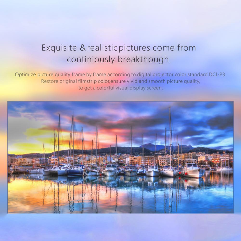 LCD Mobile Phone HDMI USB Mirror Screen Interface Projection HD Projector AV TV Interface Remote Control Micro LED Mini Projecto