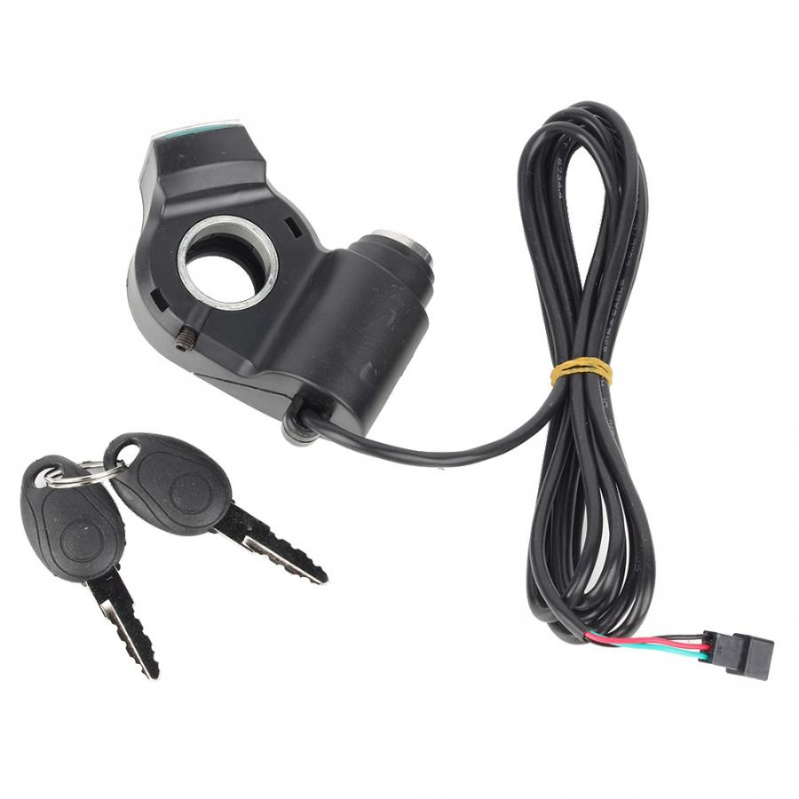Elektrische Fiets Gashendel Voltmeter Met Groene Digitale Spanning Display En Lock Voor E-Bike Scooter Driewieler E-Bike motor Onderdelen