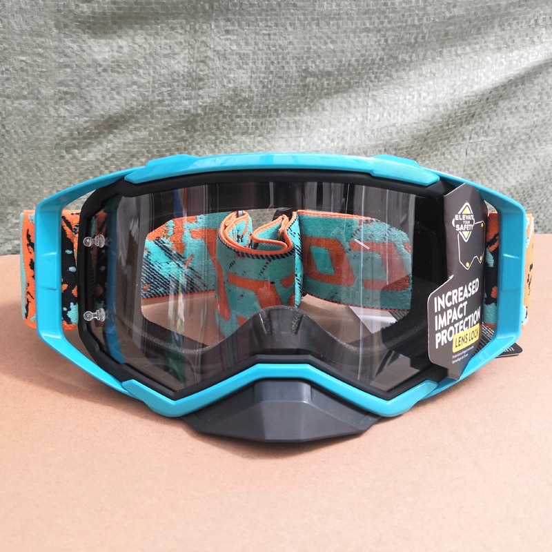Lunettes de pour moto, pour Motocross, Ski, Snowboard, casque, coupe-vent, MX Off Road Oculos