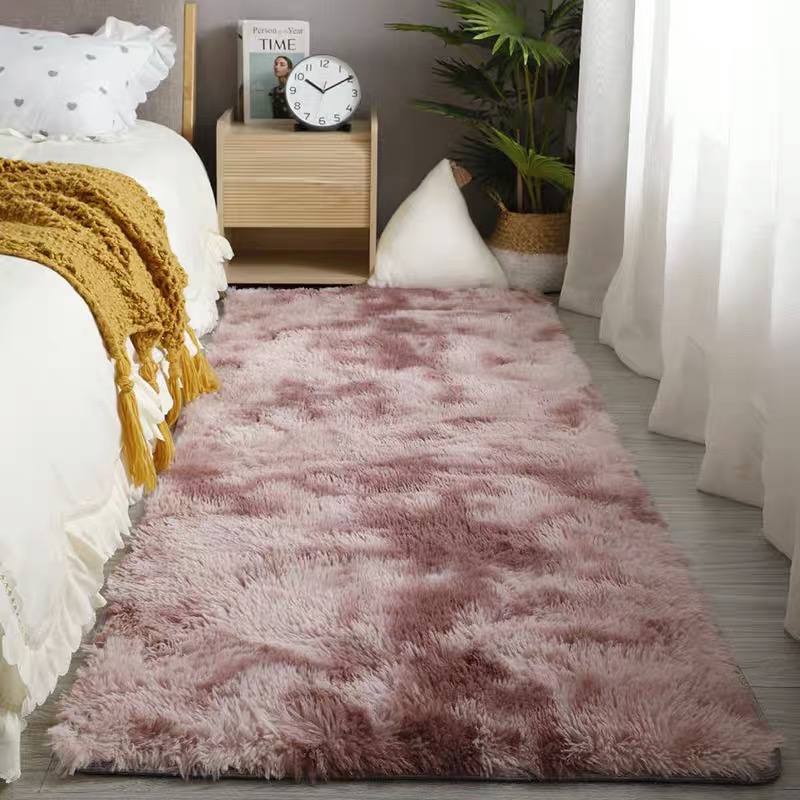 Tapete super macio de pelúcia para crianças, Tapete de cabeceira, Fuzzy Foot, Tapetes de oração, Sala de estar, Decoração do quarto
