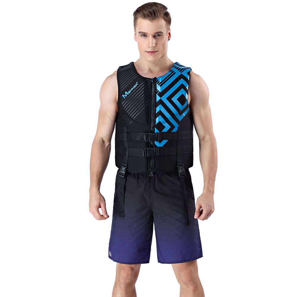 Chaleco salvavidas para Surf, Kayak, Wakeboard, lancha de rescate, Jet Ski a la deriva, deportes acuáticos, natación, salvavidas de rescate para adultos