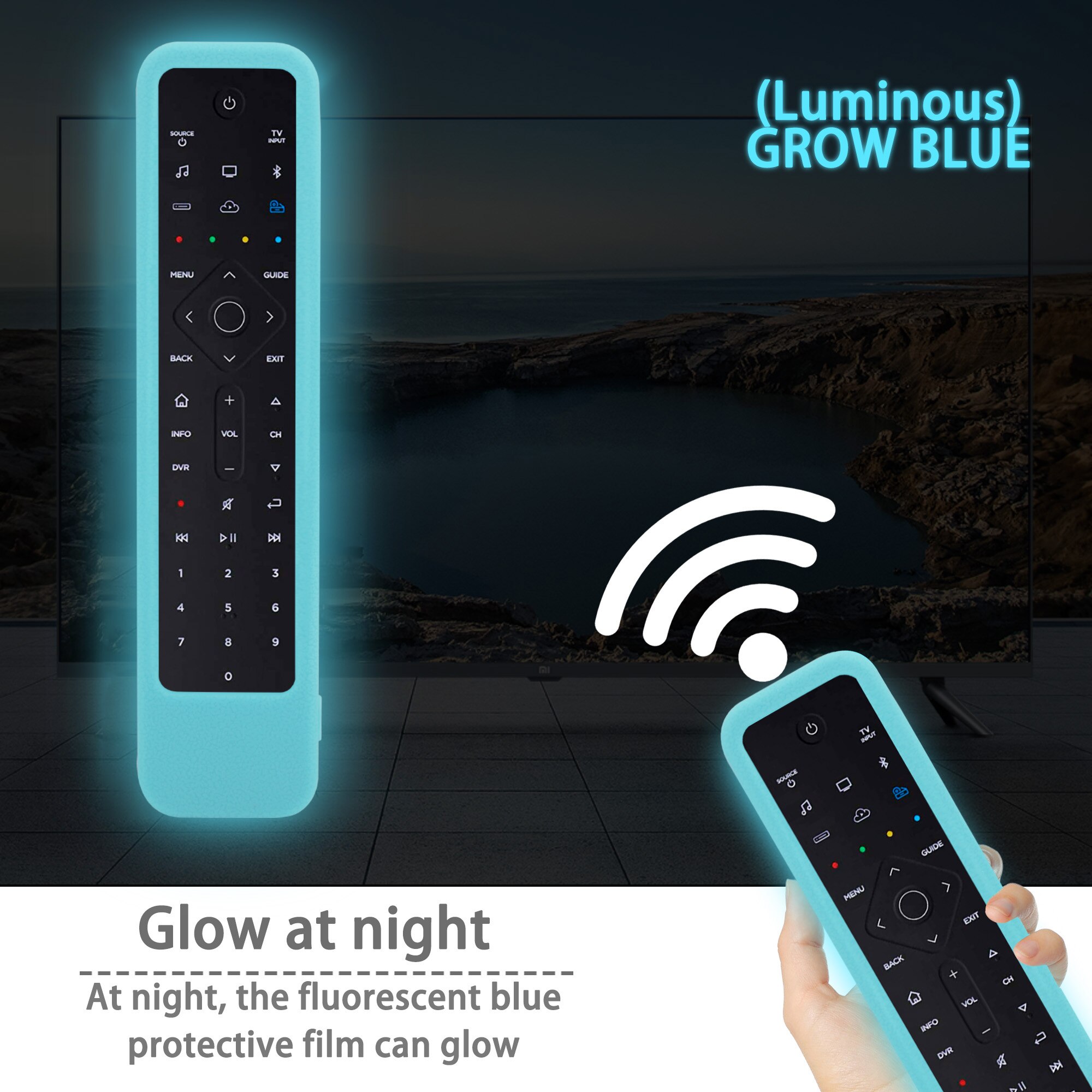 Custodia protettiva in silicone per telecomando Bose Soundbar 500 per Bose Soundbar700 coperchio remota resistente antiscivolo