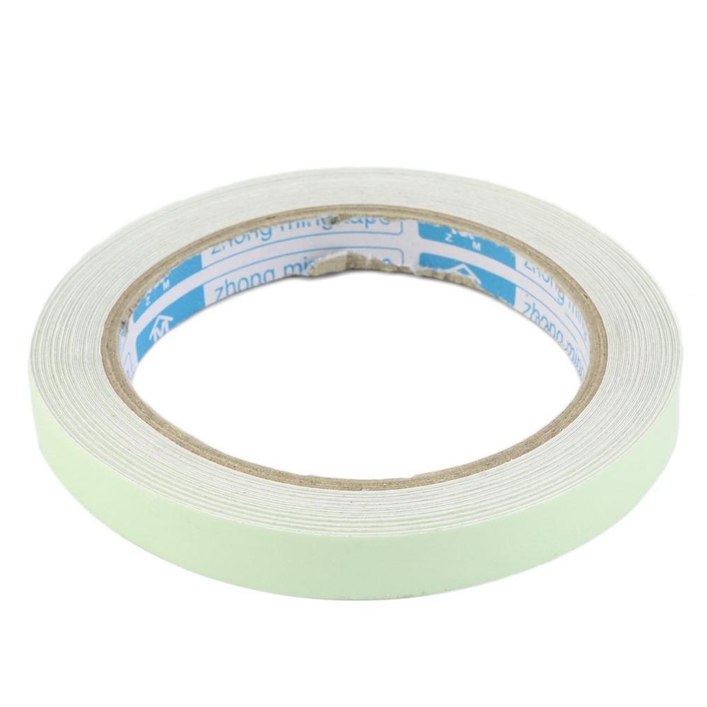 10M 10 Mm Lichtgevende Tape Home Veiligheid Waarschuwingslabels Glow In Dark Zelfklevende Fubberized Stof Thuis Decoraties: 15mm