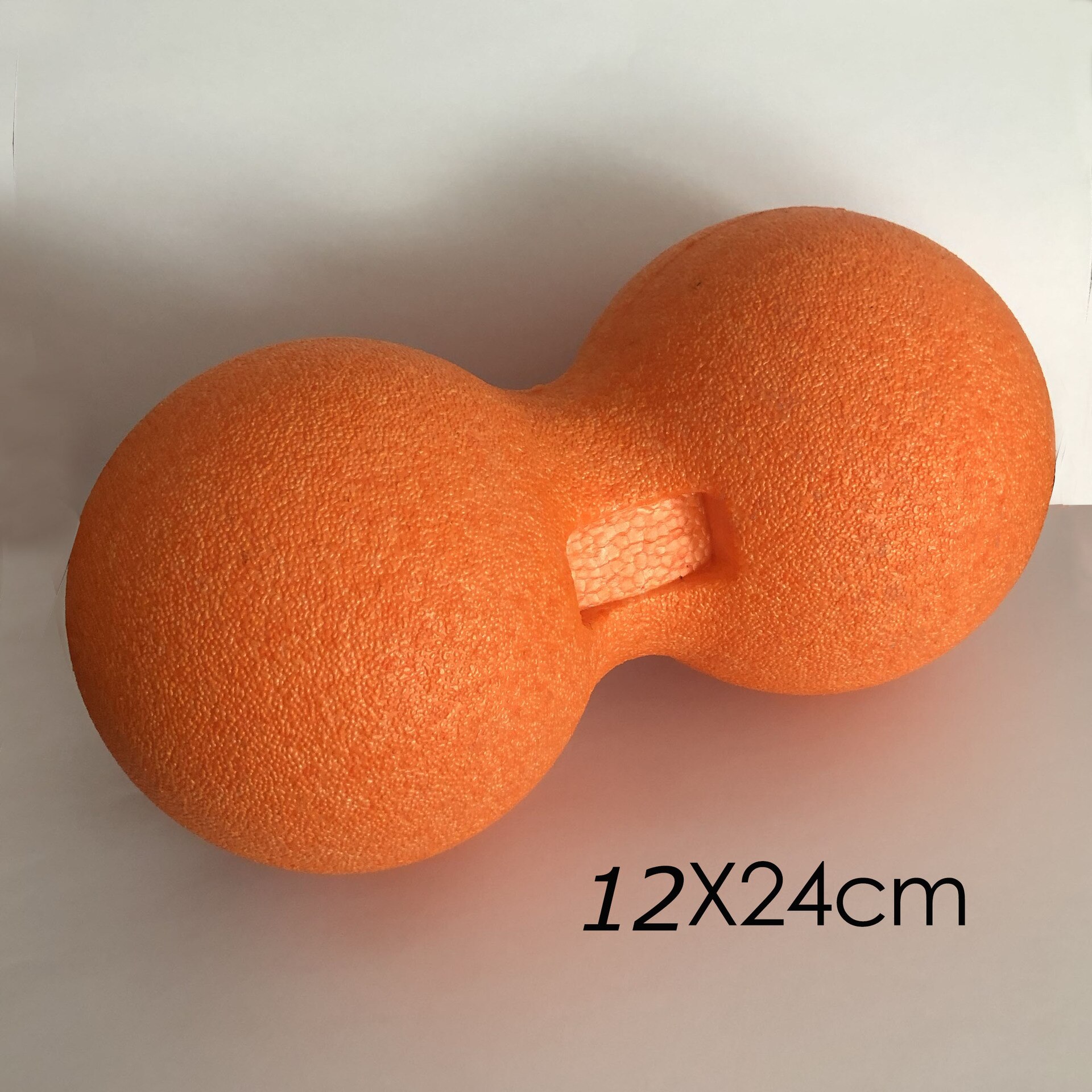 Fitness Ball Massage Peanut Single Mobility Ball 12*24 CM for Myofascial Physical Therapy Deep Tissue Massage