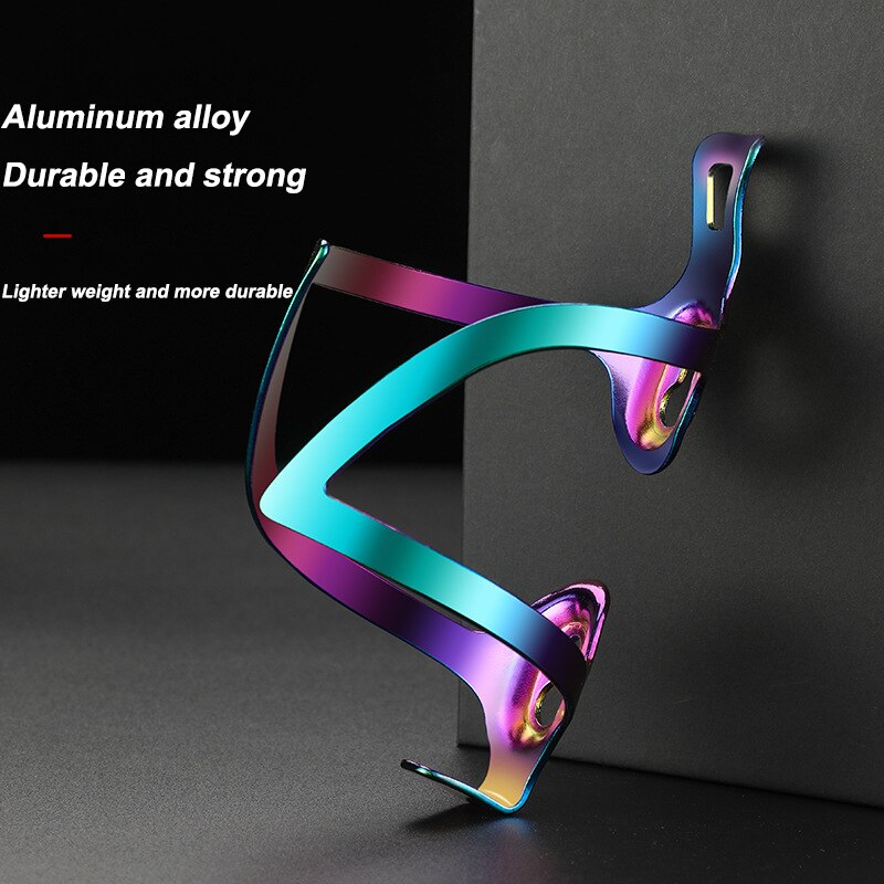 Fahrrad Flasche Halfter Radfahren Fahrrad Aluminium Legierung Leichte Trinken Wasser Flasche Gestell Reiten Bunte Wasserkocher Halfter Halterung