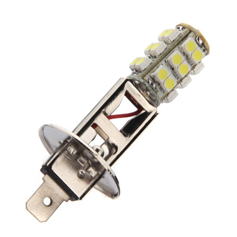 2x Auto LED Mistlamp Lampje - H1 12V 25SMD Vervanging - Wit