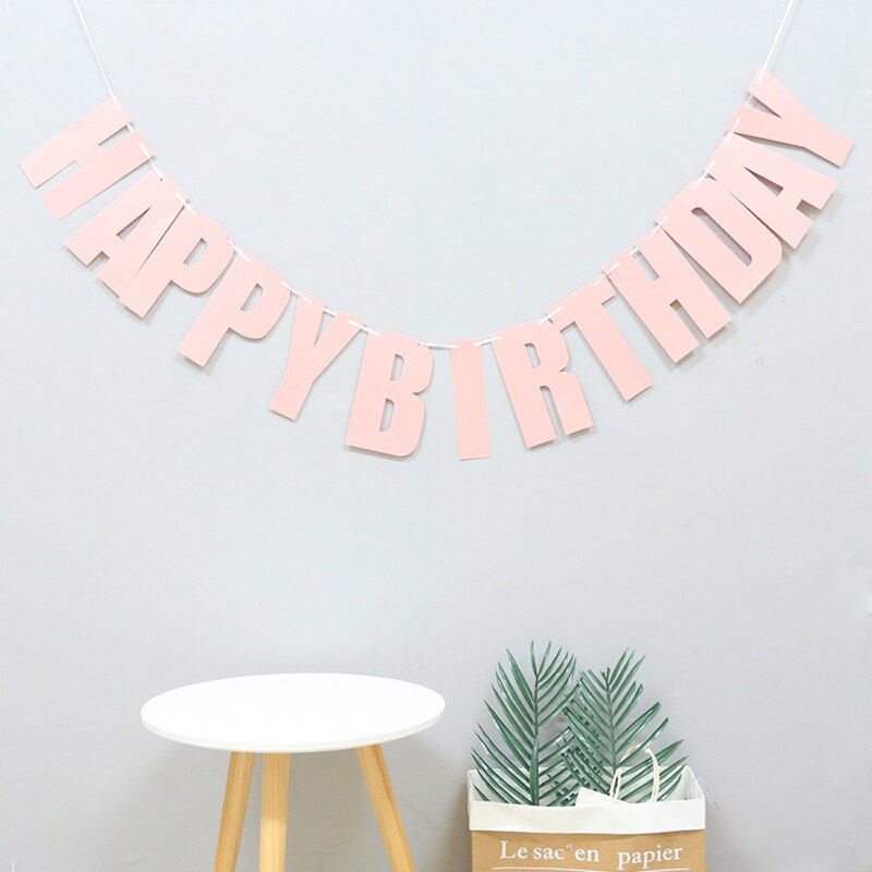 Decoración de cumpleaños para niña, pancarta de papel para de nacimiento, de cumpleaños: 9