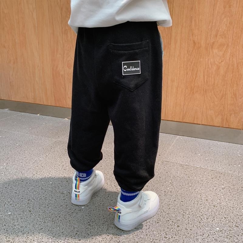 EACHIN Boys Pants Jeans Patchwork Trend Sport Casual Pants Spring Autumn Teeage Children's Sweatpants Baby Kids Trousers