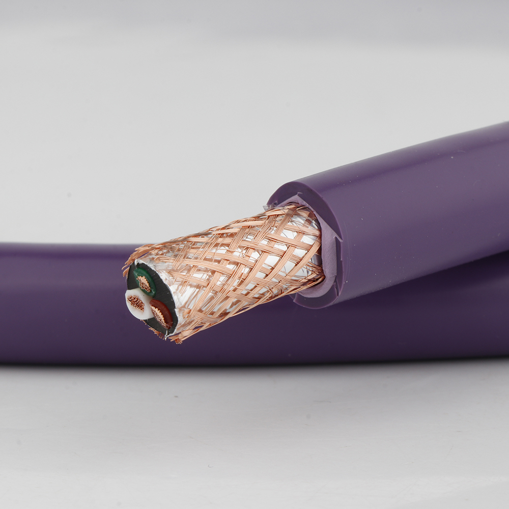 Preffair D507 Hifi Audio Cable OCC Copper AC Power Cable Audiophile Power Cord Roll Cable