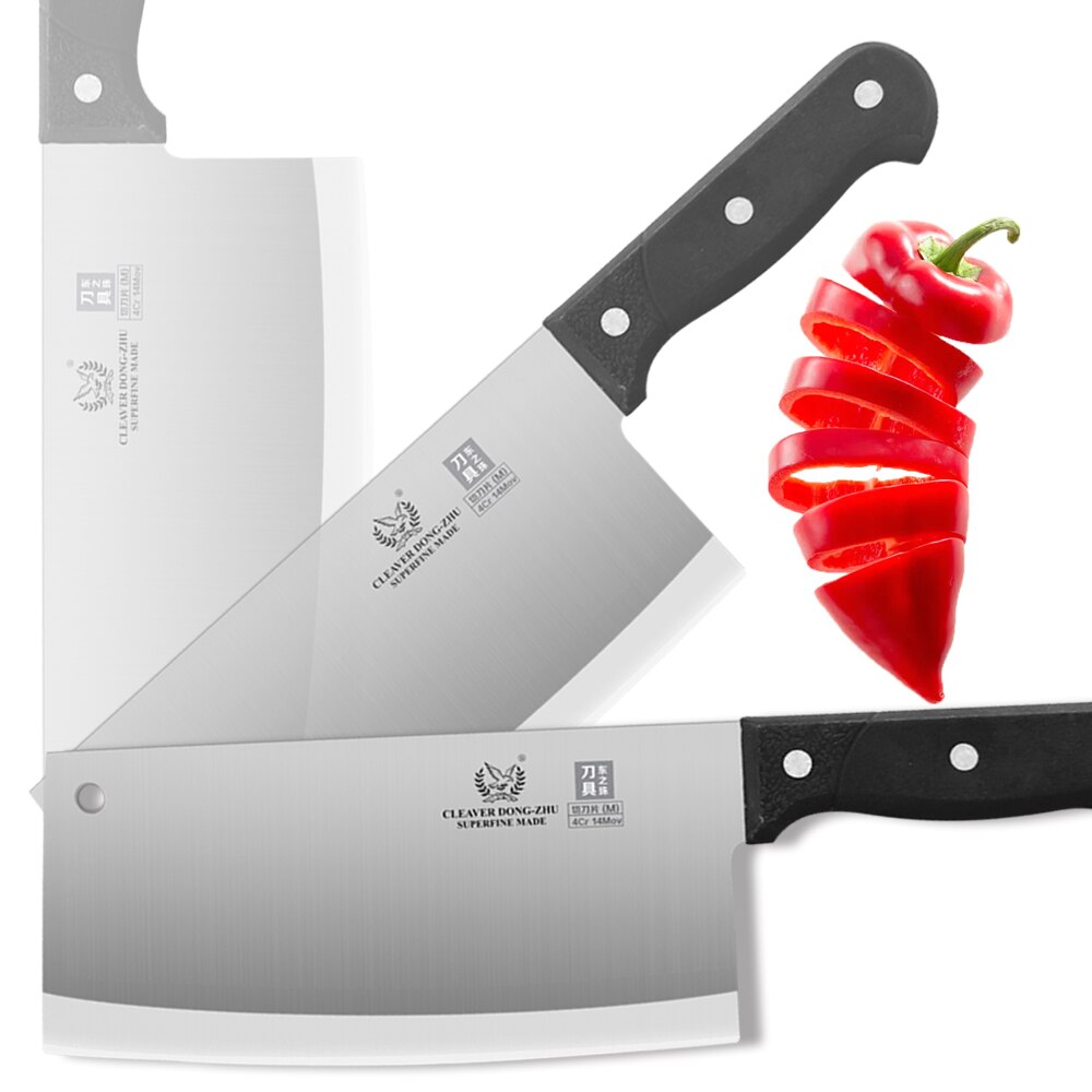 8 zoll Küche Messer Edelstahl Fleisch Hacken Hackmesser schneiden Gemüse Chinesische Kochmesser