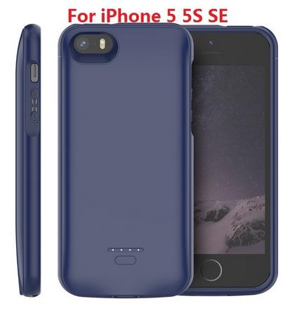 4000mah Battery Charger Case For Iphone Se 5se 5 5s Power Bank Charging Powerbank Case For Iphone 5 6 7 8 X Battery Case