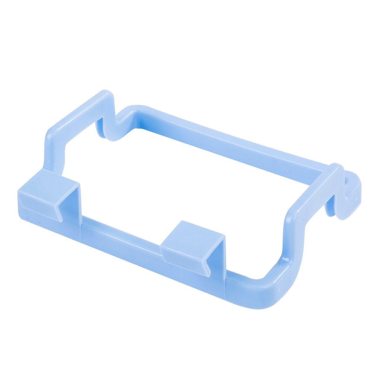 Door Kitchen Cupboard Stand Garbage Rubbish Trash Storage Bag Bin Rack Holder: Blue