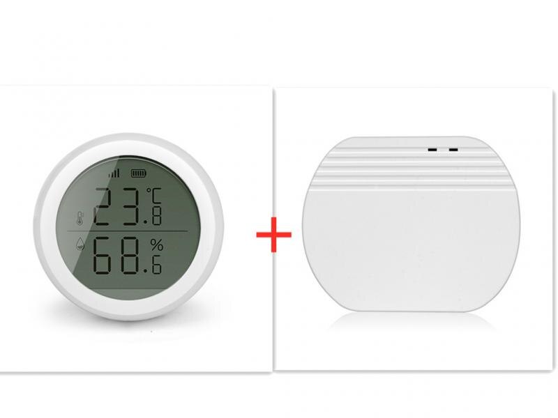 EWelink Smart Home Zigbee Temperature and Humidity Detector Humidity Sensor Humidity Meter Thermometer Hygrometer Gauge: 02