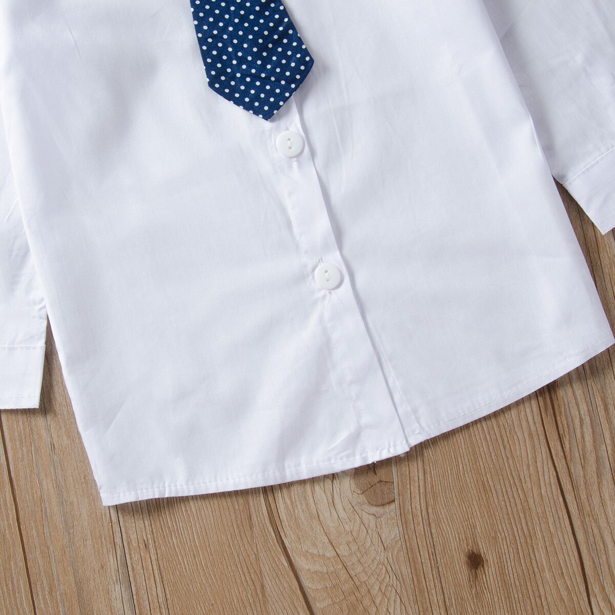 Conjuntos de ropa para bebé, blusas de caballero, Tops, camisa, chaleco, pantalones de corbata, conjuntos de ropa de ocio, trajes de 1 a 7T, 3 uds.