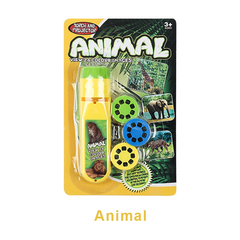 Projectie Zaklamp Dinosaurus Speelgoed Kinderen Projector Licht Leuke Cartoon Speelgoed Night Foto Licht Bedtime Leren Leuk Speelgoed