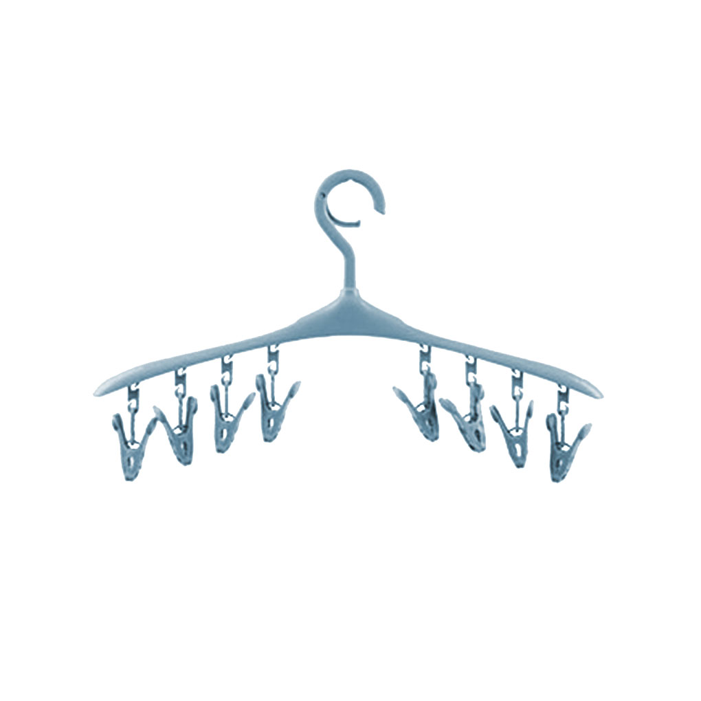 Gancho à prova de vento clipe multi-função de plástico roupas rack de secagem meias roupa interior rack de secagem: NO.2